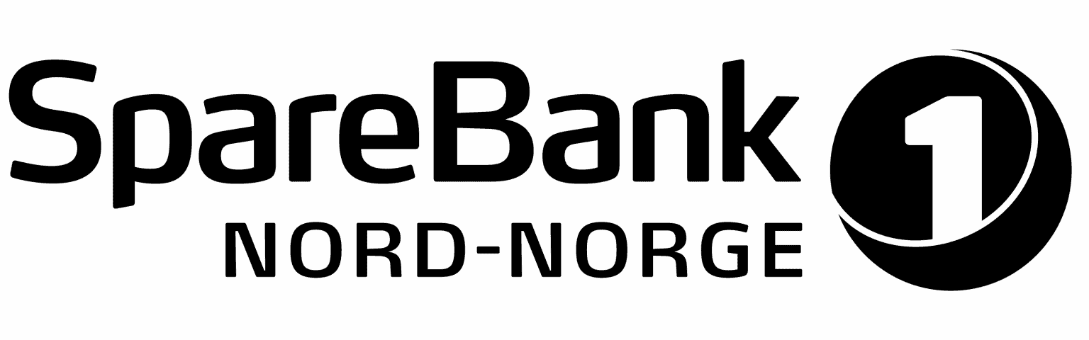 SpareBank 1 Nord-Norge logo i sort