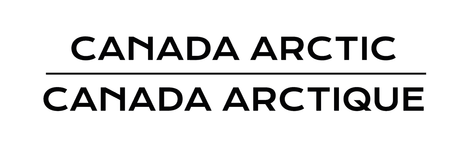 Arctic Frontiers - Text reading "CANADA ARCTIC" above "CANADA ARCTIQUE," separated by a horizontal line, reflects the 2023 movement towards sustainability and the Green Shift in northern communities.